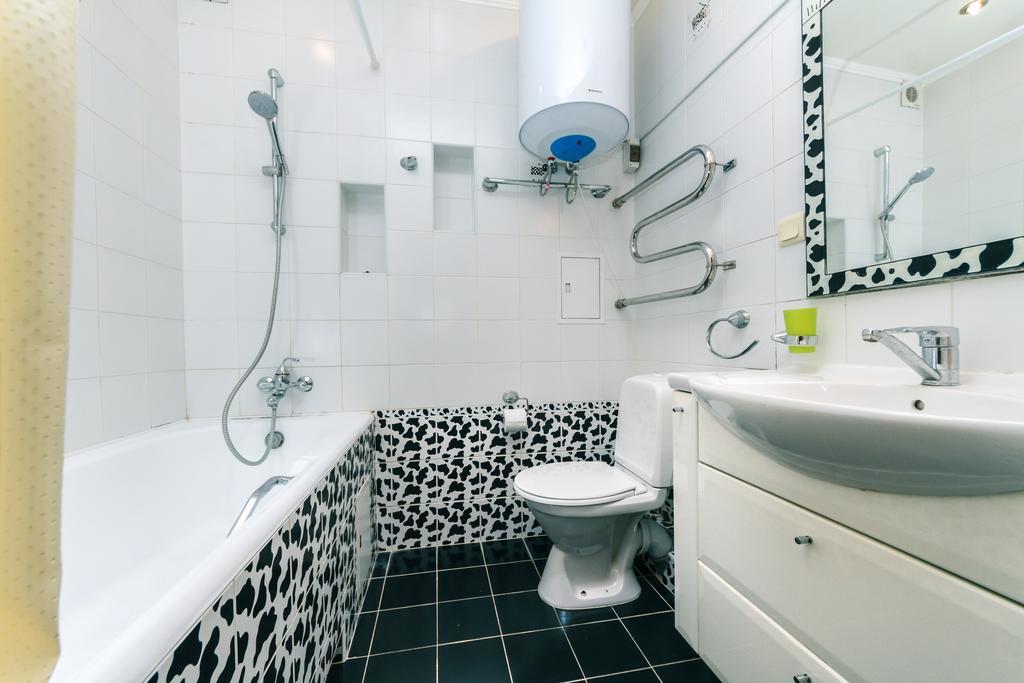 Two-Storey Apartment Near Iec Kiev Bagian luar foto
